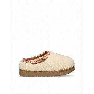 UGG Textured Wool Blend Slip-On Mule with Zigzag Stitch